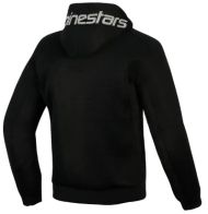 Motorcycle sweatshirt ALPINESTARS HOODIE CHROME SUPERAIR BLACK/GRAY/WH