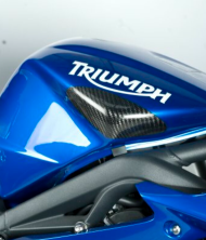 Προστατευτικό ρεζερβουάρ Triumph από ανθρακονήματα R&G RACING Tank Sliders