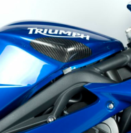 Προστατευτικό ρεζερβουάρ Triumph από ανθρακονήματα R&G RACING Tank Sliders