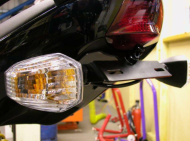 Suport plăcuță R&G RACING Kawasaki ER-6 F/N