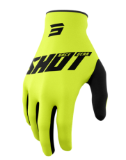 Mănuși motocross SHOT Burst Neon Yellow