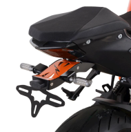 Suport plăcuță de înmatriculare R&G RACING/portocaliu KTM SuperDuke R 1290 20-23
