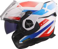 Отваряема мото каска LS2 FF901 ADVANT X NOVA WHITE BLUE