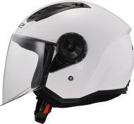 Cască de scuter LS2 OF616 AIRFLOW II ALB SOLID GLOSS - lucioasă