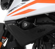 R&G RACING Aero Crash Protectors - Orange KTM 390 Adventure