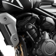 R&G RACING Aero Crash Protectors - Black Triumph Trident 660 21-26