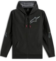 Мото суитшърт ALPINESTARS HOODIE ZIP SESSIONS V3 BLACK/GRAY
