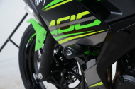 Crash pads R&G RACING Aero Crash Protectors Black Kawasaki Ninja 400