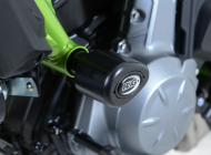 R&G RACING Aero Crash Protectors Black Kawasaki Z650