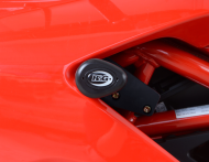 Crash plugs R&G RACING Aero Crash Protectors Black Non Drill Kit Ducati Supersport