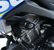 R&G RACING Aero Crash Protectors Black Suzuki GSX-S125
