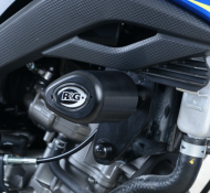 R&G RACING Aero Crash Protectors Black Suzuki GSX-S125