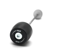 Axle Crash Plugs R&G RACING Fork Protection - Black BMW F900 GS 24-26