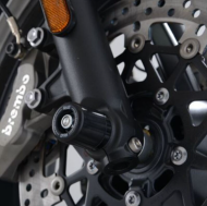 R&G RACING Fork Protectors Fork Protectors - Black Triumph Speed Twin 1200
