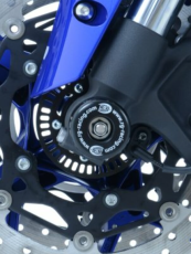 Crash plugs for axle R&G RACING fork protectors black Yamaha YZF-R1