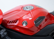 R&G RACING Tank Slider Carbon Tank Protector - Yamaha YZF-R1 / R1M