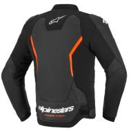 Кожено яке ALPINESTARS GP FORCE V2 BLACK/RED FLUO