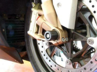 Axle Crash Plugs R&G RACING Fork Guards BMW S1000R/RR 10-26