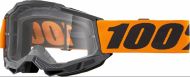Motocross Goggles 100% ACCURI2 ORANGE CLEAR