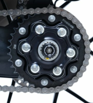 Axle crash plugs R&G RACING Swingarm protection KTM1290 Superduke R 14-22