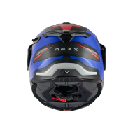 Adventure helmet NEXX X.LIFECOUNTRY TERRA BLUE/RED MT