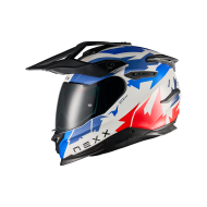 Adventure helmet NEXX Y.TRAVL PRIMAL BLUE RED