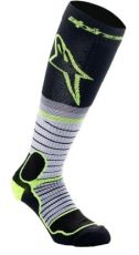 Motocross Socks ALPINESTARS SOCK MX PRO BLK/GY/YLW