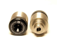 Ακροδέκτες τιμονιού R&G RACING Ακροδέκτες τιμονιού μαύροι Honda VFR 1200 / CBR 125