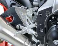 R&G RACING Σετ προστατευτικών μπότας πλαισίου/ψαλιδιού 5 τεμαχίων μαύρο Aprilia