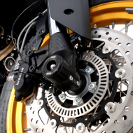 Προστατευτικά πιρουνιού R&G RACING μαύρα MOTO MORINI X-CAPE 650 22-26