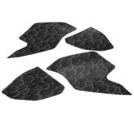 R&G RACING Σετ μαξιλαριών πρόσφυσης ρεζερβουάρ λαβής Race Grip 4 τεμαχίων - Μαύρο Ducati Panigale V4 18-23 / Streetfighter V4 20-24