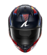 Helmet SHARK D-SKWAL 3 SPEED-VIB BLUE/RED/YELLOW