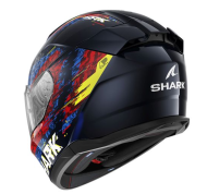 Helmet SHARK D-SKWAL 3 SPEED-VIB BLUE/RED/YELLOW