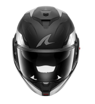 Modular helmet SHARK OXO MEKARIUM MAT BLACK/GREY