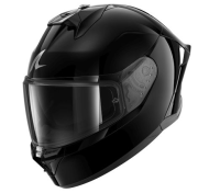 SHARK CUP SKWAL BLANK BLACK GLOSS helmet