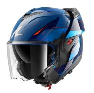 Modular helmet SHARK OXO MEKARIUM BLUE