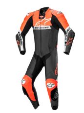 ALPINESTARS Missile Ward 1pc Leather Gear Black/Fluo Red