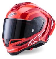 ALPINESTARS Supertech R10 Arius Helmet Black/White/Duo Red