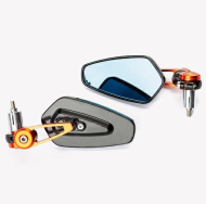 Motorcycle mirrors A-PRO SR-4845 ORANGE