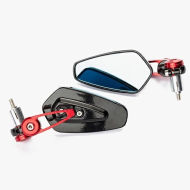 Motorcycle mirrors A-PRO SR-4845 RED