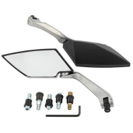 Motorcycle mirrors A-PRO SR4810 SILVER