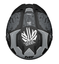 HELMET MT STINGER 2 TAGGER B2 MATT