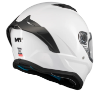 HELMET MT STINGER 2 PURE A0 WHITE GLOSS