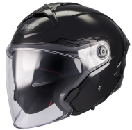 Scooter helmet MT COSMO SV PURE A1 BLACK GLOSS