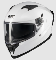 Κράνος MT BRAKER SV PURE A0 WHITE GLOSS