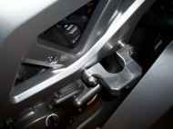 Προστατευτικά R&G RACING Classic Cruise Protectors (βάση περιστροφής ψαλιδιού) Μαύρα Suzuki SV650 Full Faired 03-12