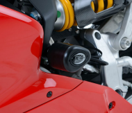 Προστατευτικά R&G RACING Aero Crash Protectors Μαύρο Ducati Panigale 899 13-15 / 959 16-19 / 1299 15-17 / V2 20-24