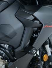 Προστατευτικά R&G RACING Aero Cruise Protectors Black Non Drill Kit Honda CBR1000RR 17-19