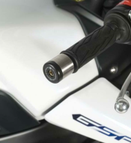 Ακροδέκτες τιμονιού R&G RACING Ακροδέκτες τιμονιού μαύροι Suzuki GSX 750F 90-06 / 600 89-06 / SV650S 99-12