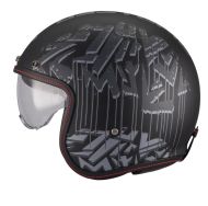 Scooter helmet MT LE MANS 2 S SV DYSTOPIC B12 MATT